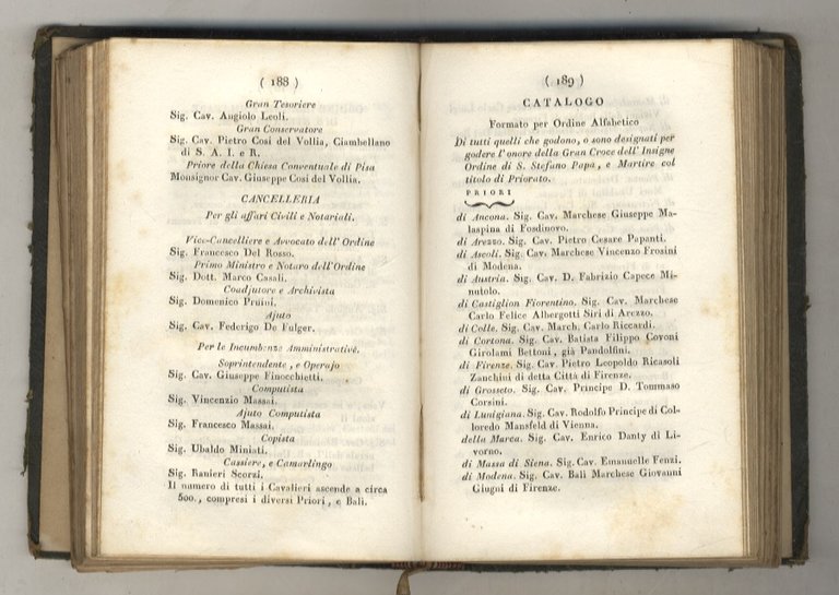 ALMANACCO della Toscana per l'anno 1829. | Immagine Gallery 2