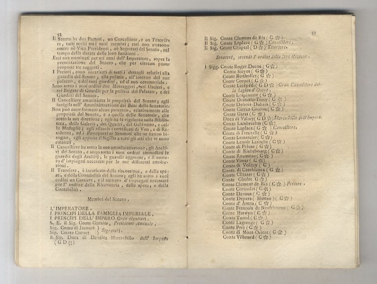 ALMANACCO per i dipartimenti di Roma e del Trasimeno. Anno …