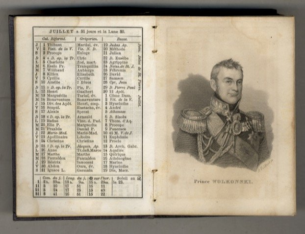 ALMANACH de Gotha. Annuaire diplomatique et statistique pour l'année 1852.