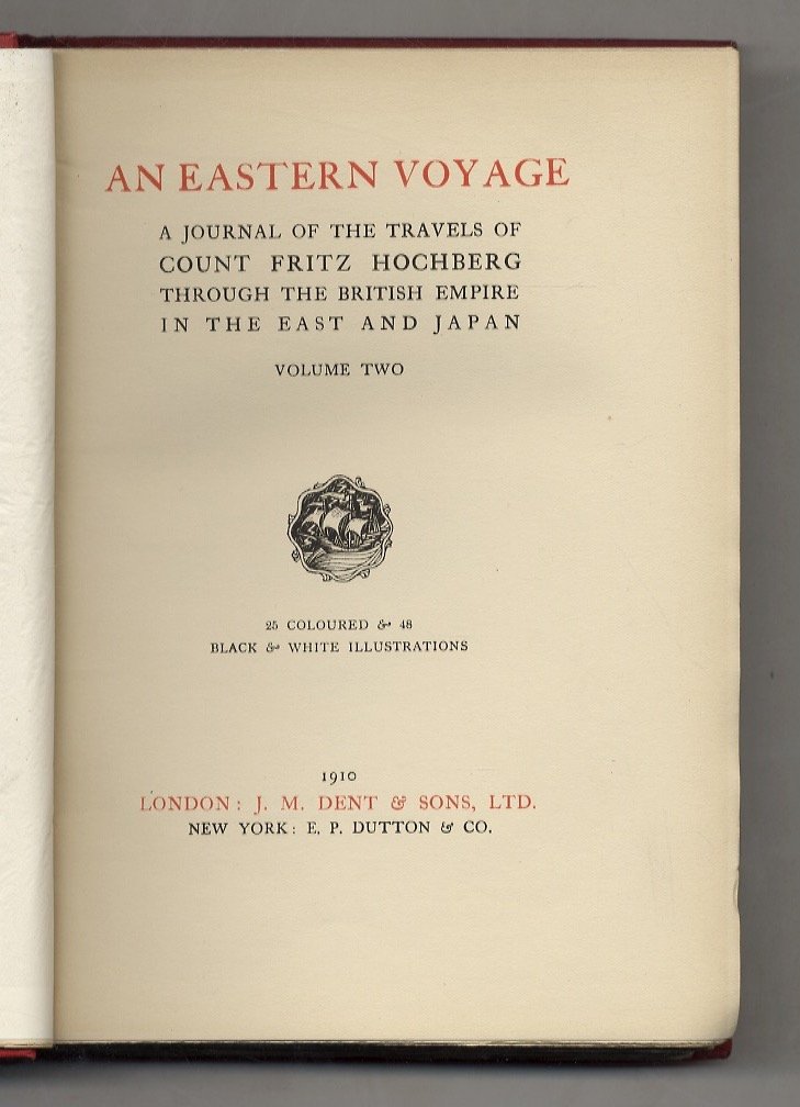 An Eastern Voyage. A journal of the travels of count … | Immagine principale