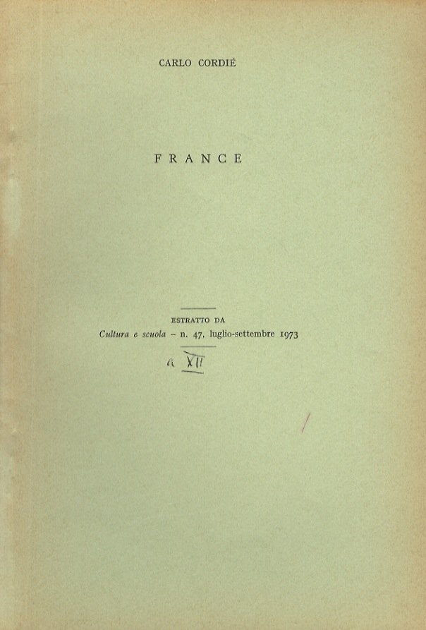 (Anatole) France.