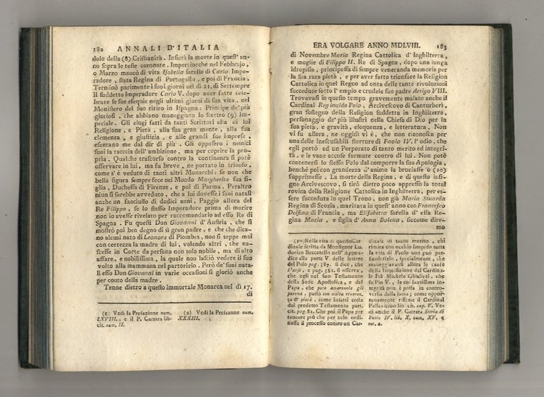 Annali d'Italia dal principio dell'era volgare sino all'anno MDCCL. Compilati …