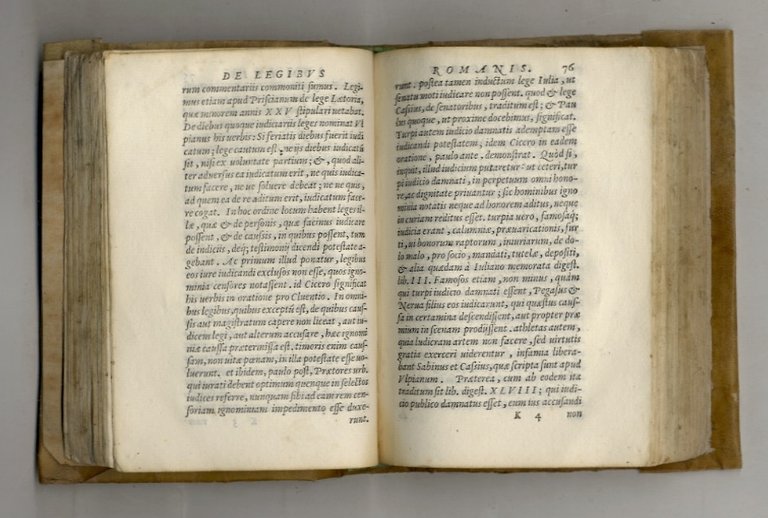 Antiquitatum Romanarum Pauli Manutii liber de legibus. Index rerum memorabilium.