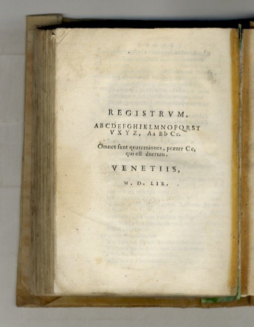 Antiquitatum Romanarum Pauli Manutii liber de legibus. Index rerum memorabilium.