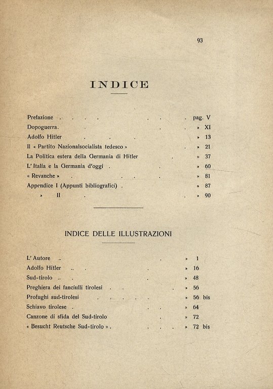 Appunti sulla: La Germania di Hitler e l'Italia. Cose viste …