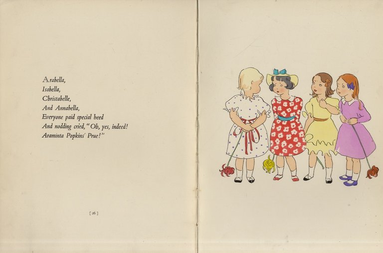 Araminta Popkins' Prue. Illustrated by Irene Heath.