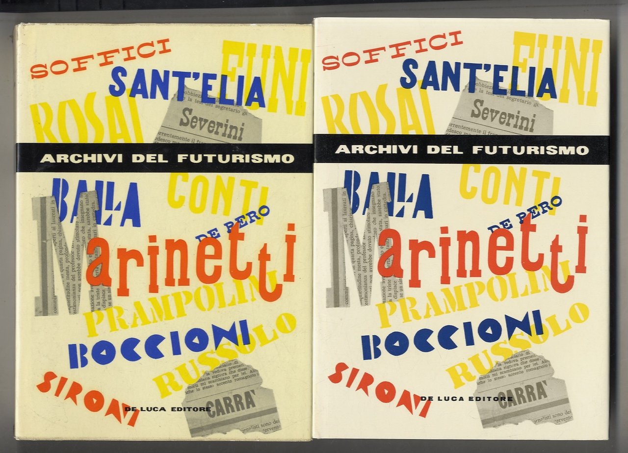 Archivi del Futurismo. Raccolti e ordinati da M. Drudi Gambillo … | Immagine principale