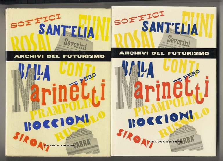 Archivi del Futurismo. Raccolti e ordinati da M. Drudi Gambillo … | Immagine Gallery 1