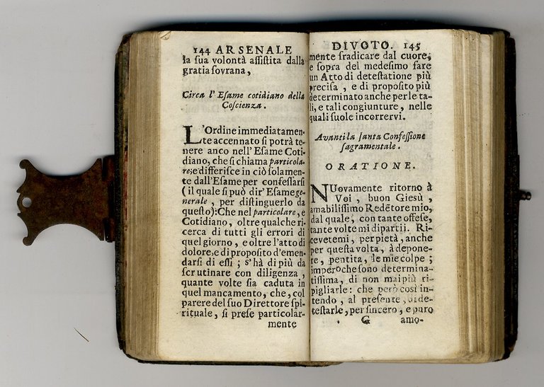 Arsenale divoto aperto dal Padre D. Girolamo Meazza, Chierico Regolare …