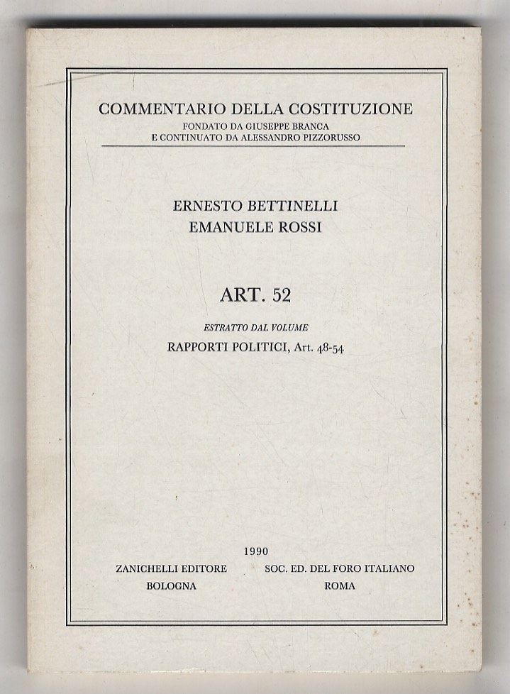 Art. 52 [della Costituzione].