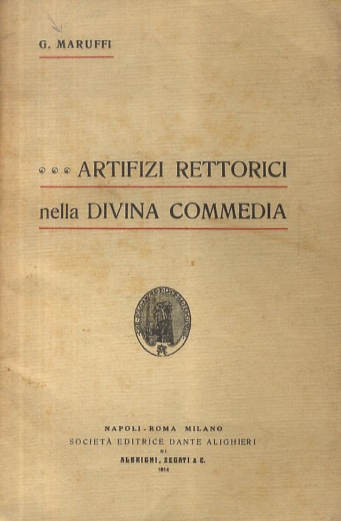 Artifizi Rettorici nella Divina Commedia.