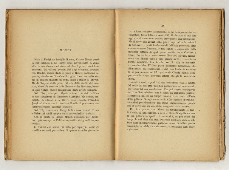 Artisti moderni. Con una lettera di Massimo Bontempelli.