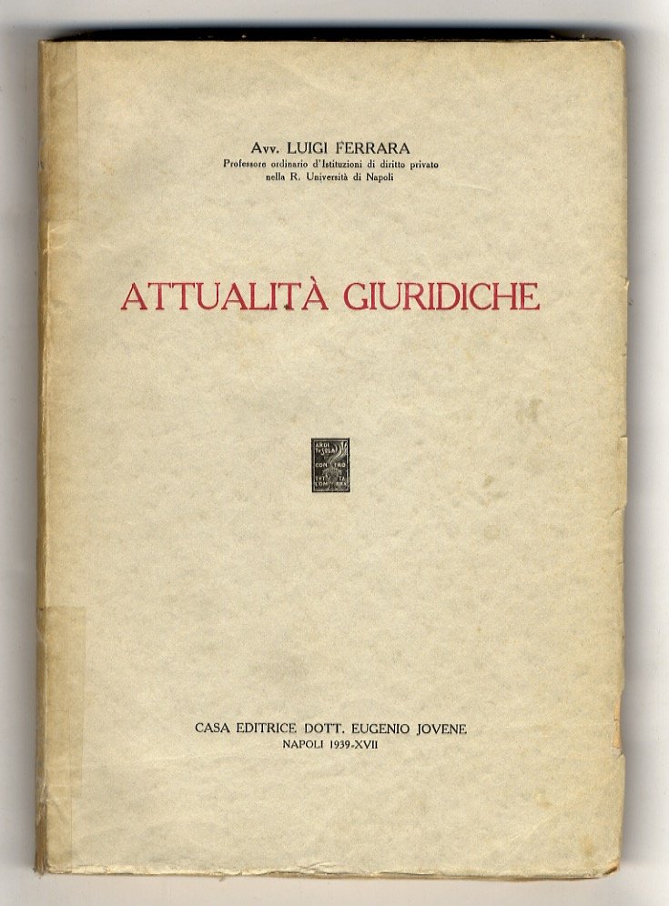 Attualità giuridiche.