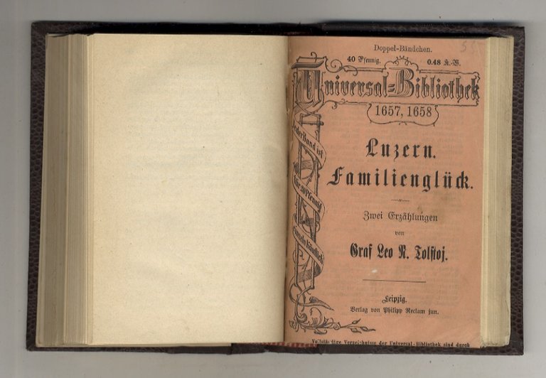 Auferstehung [Resurrezione]. Roman von Graf Leo N. Tolstoj. Aus dem … | Immagine Gallery 2