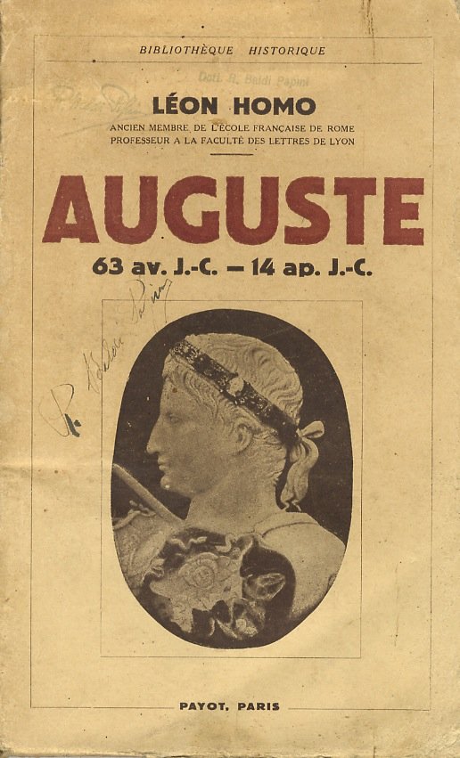 Auguste. 63 av. J.-C. - 14 ap. J.-C. | Immagine principale