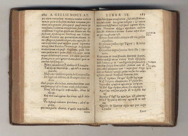 Auli Gellii Noctes atticae. Lucidiores redditae, tum collatione veterum exemplarium, …