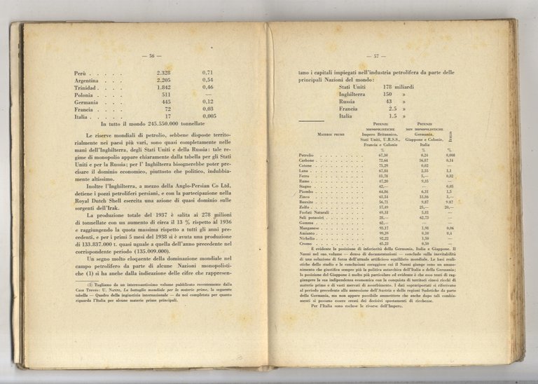 Autarchia dei carburanti.