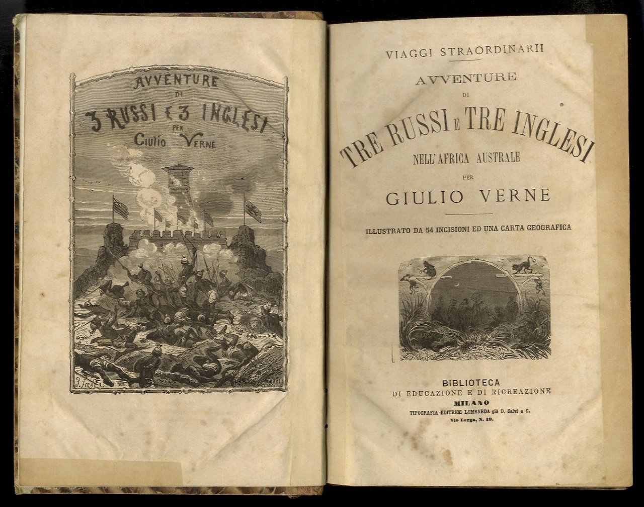 Avventure di tre Russi e tre Inglesi nell'Africa Australe [.] …