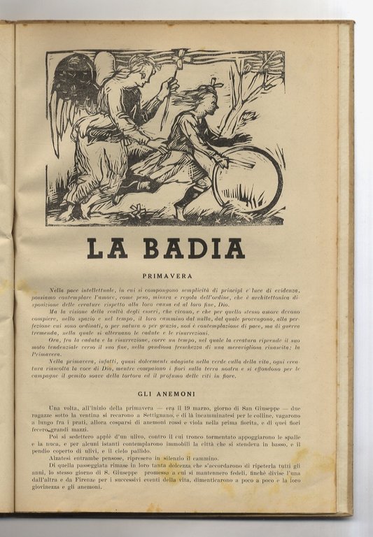 BADIA (LA). Foglio settimanale di lettura. Numeri da 1 a …