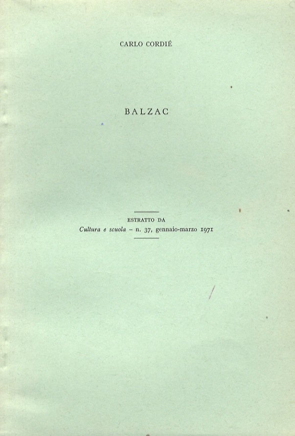 Balzac.