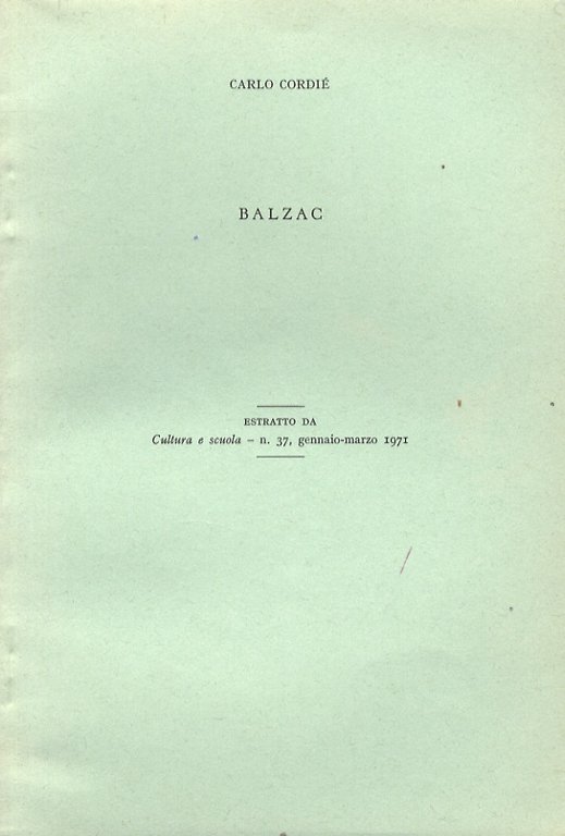 Balzac.