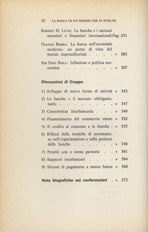 Banca (La) in un mondo che si evolve. Atti della … | Immagine Gallery 4