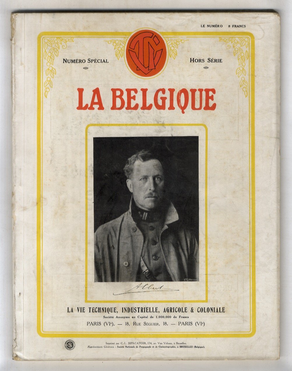 BELGIQUE (LA). (La vie technique et industrielle. Numéro special, hors …