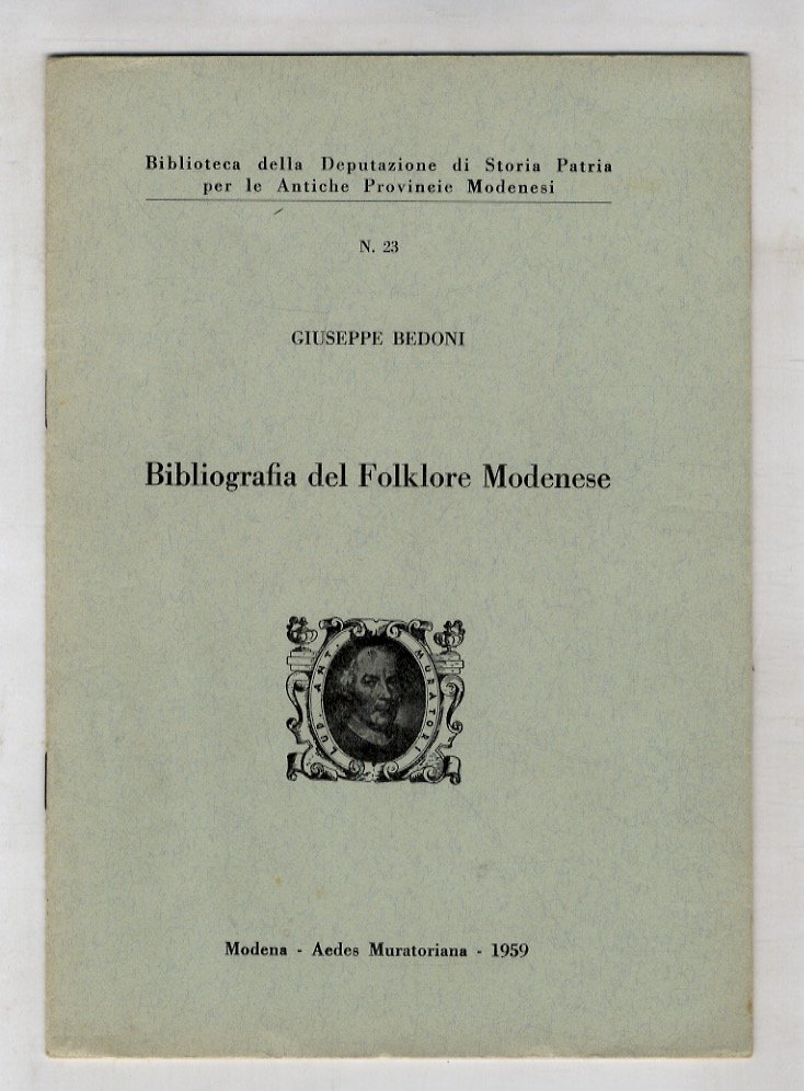 Bibliografia del folklore modenese.
