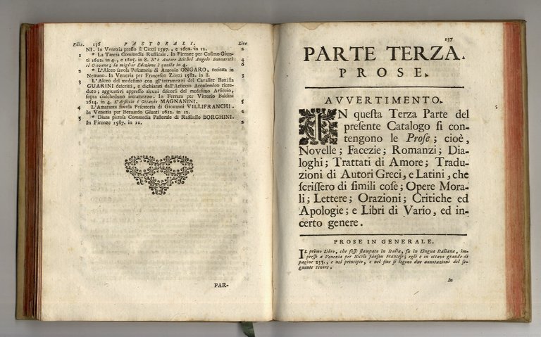 Biblioteca italiana, o sia Notizia de' libri rari nella Lingua …