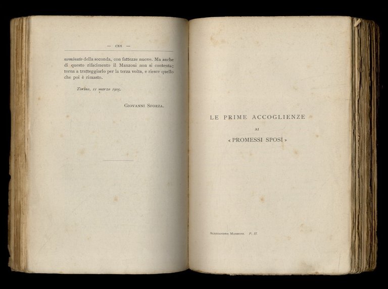 Brani inediti dei Promessi Sposi. Per cura di Giovanni Sforza. …