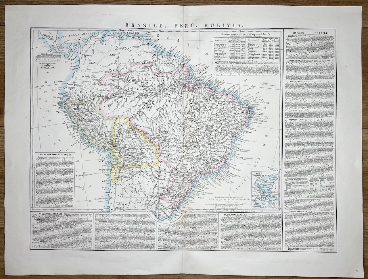 Brasile, Perù, Bolivia.