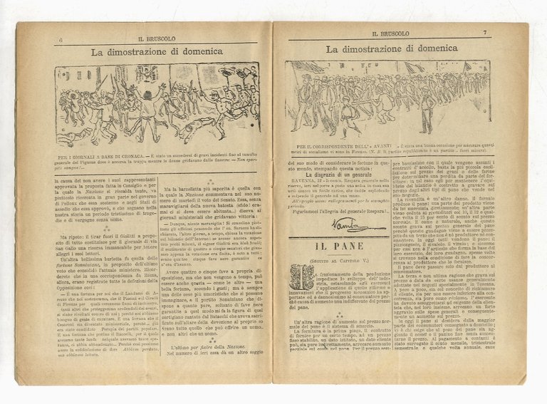 Bruscolo (Il). Giornale politico settimanale del popolo. Gerente-responsabile: Alfredo Bussotti. …
