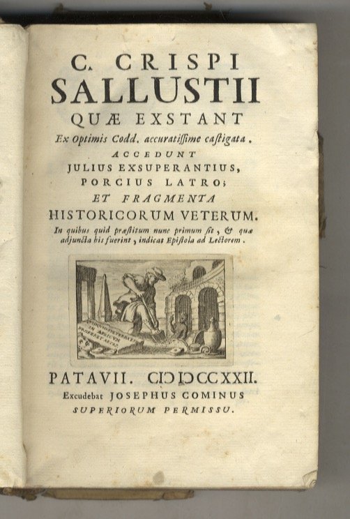 C. Crispi Sallustii quae exstant ex optimis codd. accuratissime castigata. … | Immagine Gallery 2