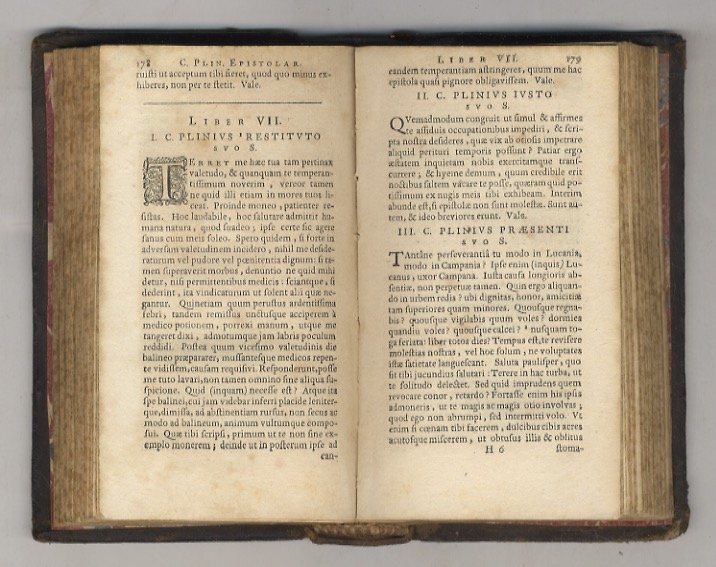 C. Plinii Caecilii Secundi Epistolae et panegyricus. Editio nova. Marcus …