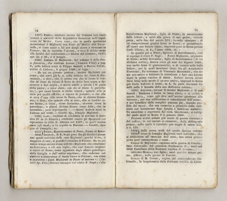 Calendario (Pel) Pratese del 1849. Memorie e studi di cose …