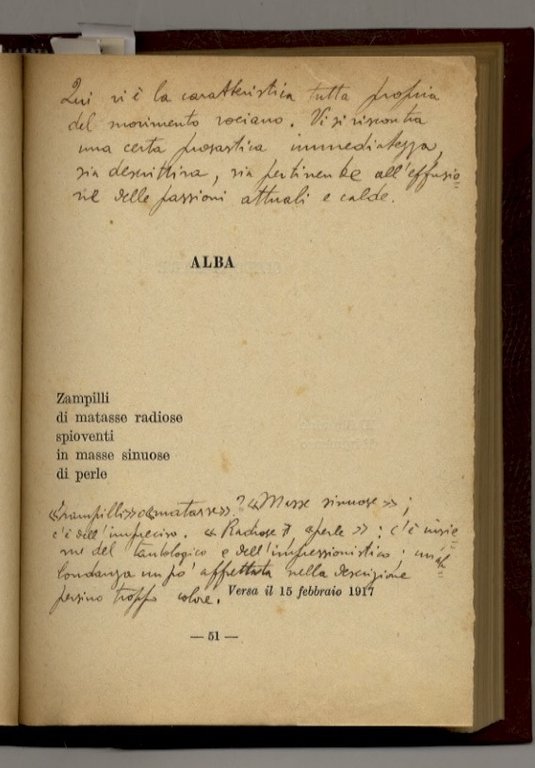 CAPASSO Aldo, Incontri con Ungaretti. Genova, Emiliano degli Orfini, 31.12.1932, …