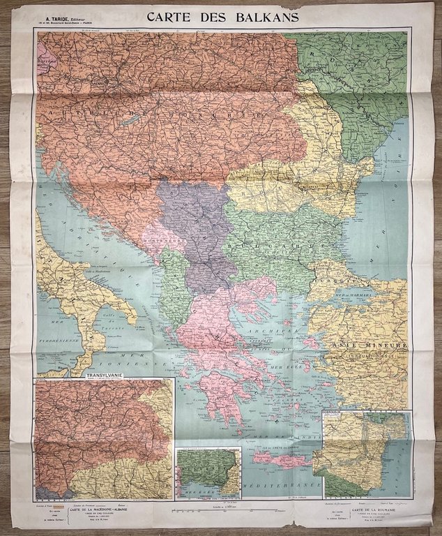 “Carte des BalkanS”. Scala di 1: 2.000.000