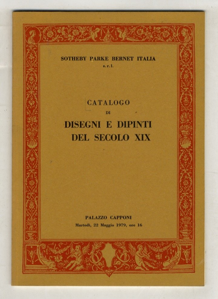 Catalogo di disegni e dipinti del sec. XIX, martedì, 22 … | Immagine principale