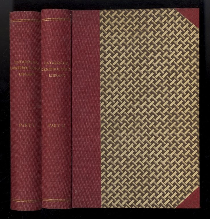 Catalogue of the Edward E. Ayer Ornithological Library. Part I … | Immagine Gallery 4