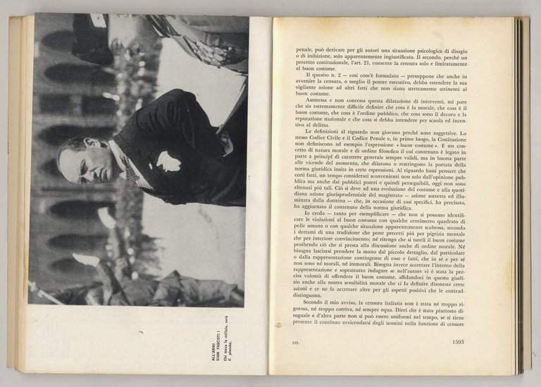 Censura e spettacolo in Italia. ("Il Ponte", Rivista mensile di …