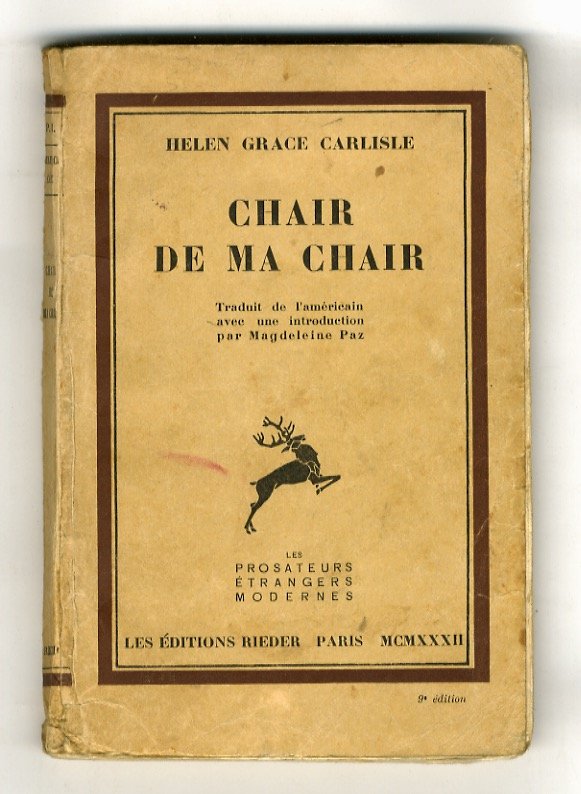 Chair de ma chair (Mother's cry). Traduit de l'américain avec …