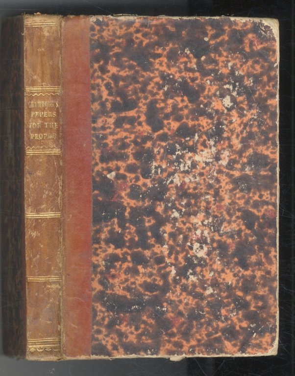 CHAMBERS'S papers for the people. Volume VI.