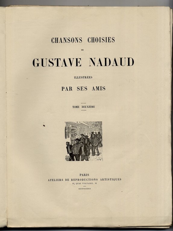 Chansons choisies (.) Illustrées par ses amis. | Immagine Gallery 2