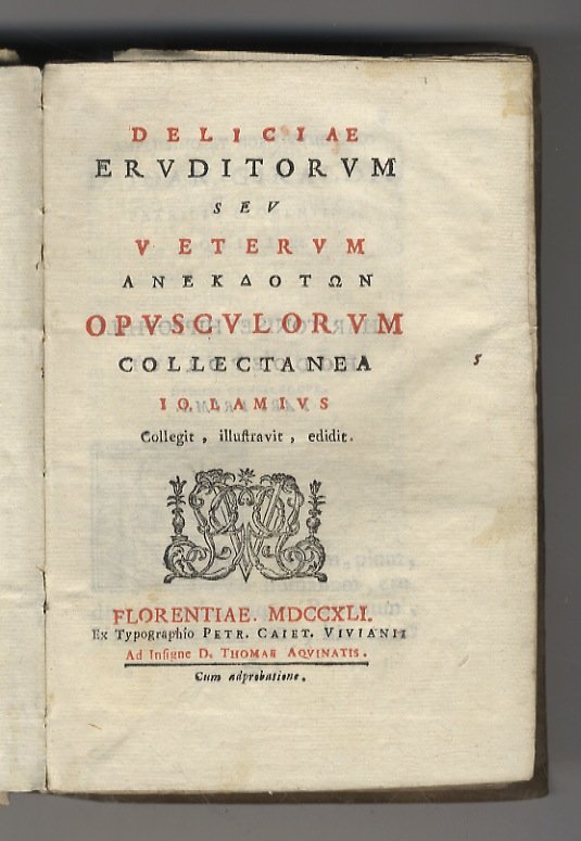 Charitonis et Hippophili Hodoeporici pars prima [- pars secunda] [In:] … | Immagine principale