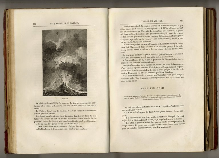 Cinq semaines en ballon. Voyage de découvertes en Afrique. par …