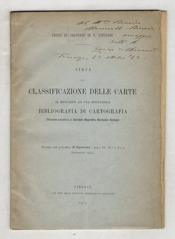 Circa la classificazione delle carte in riguardo ad una istitutenda … | Immagine Gallery 2