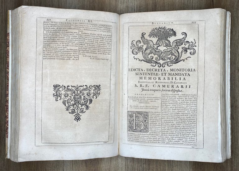 Clementis undecimi pont. max. Bullarium.