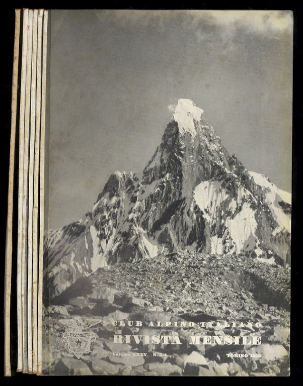 CLUB ALPINO ITALIANO. Rivista mensile. Volume LXXV. 1956. Fascicoli 1-2, …