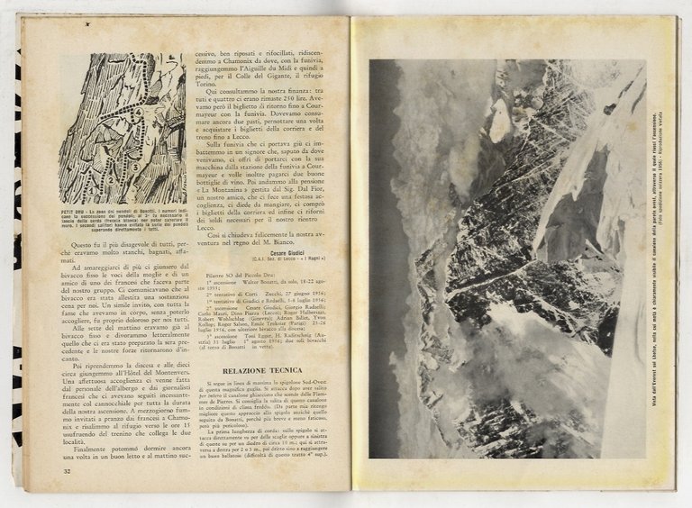CLUB ALPINO ITALIANO. Rivista mensile. Volume LXXVI. 1957. Fascicoli 1-2, …