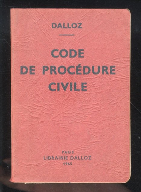 CODE de procedure civil. Annoté d'après la doctrine et la …